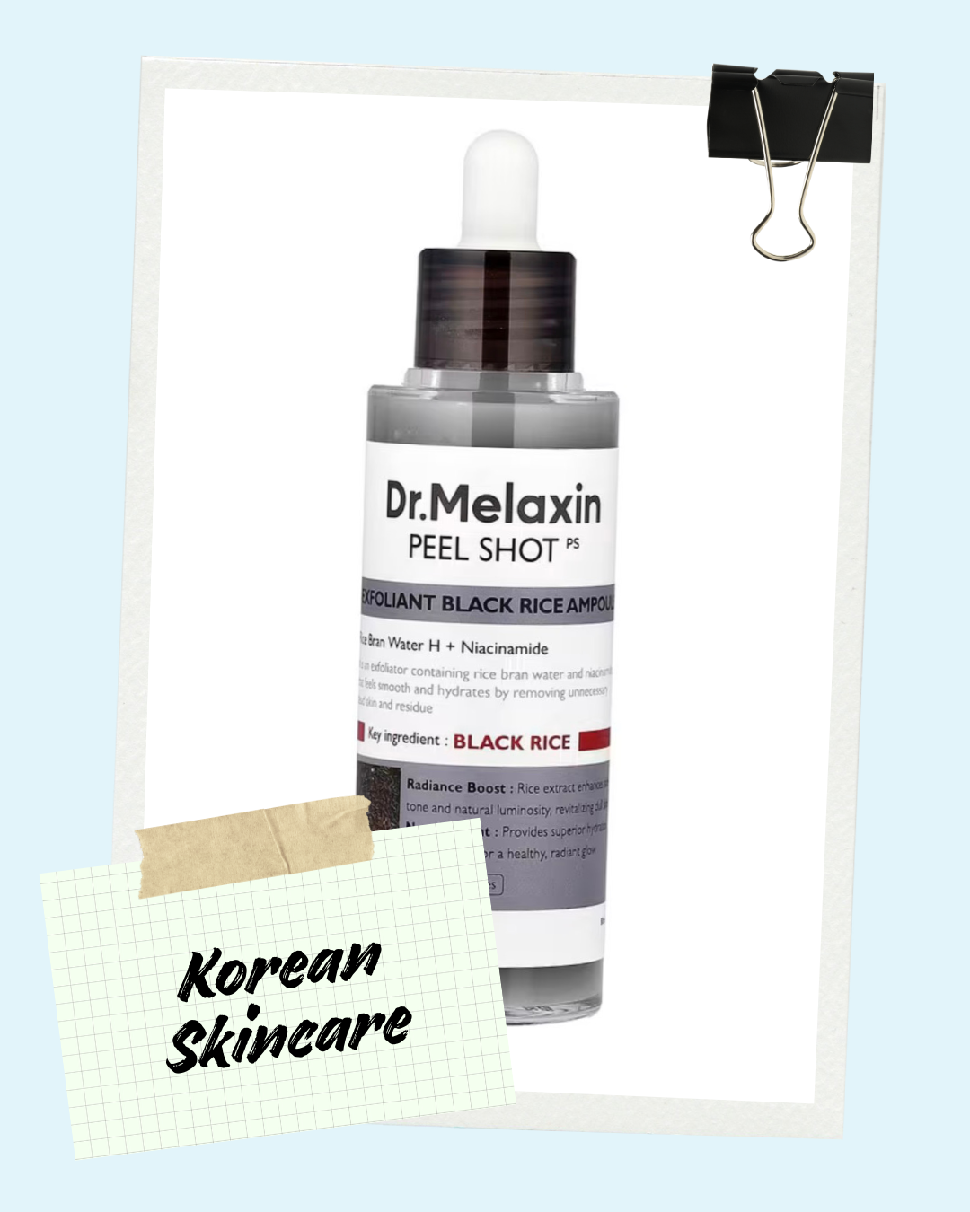 Instant Exfoliating Pore Shrink Serum | Dr. Melaxin Korean Skincare