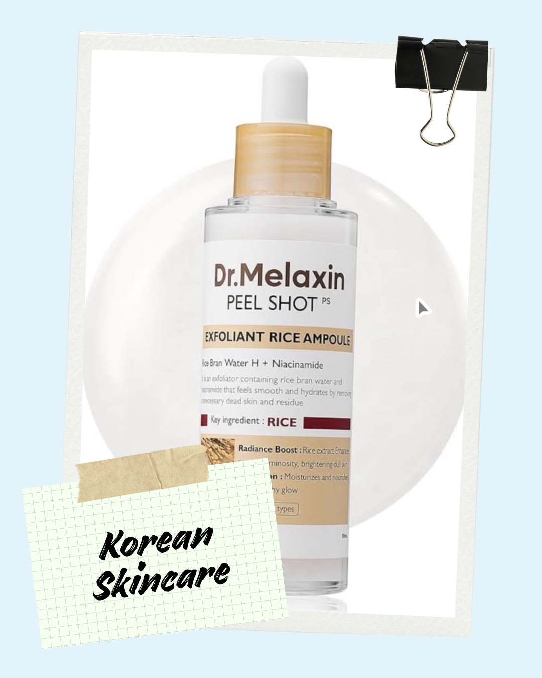 Instant Exfoliating Pore Shrink Serum | Dr. Melaxin Korean Skincare